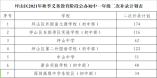 坪山區2021年秋季義務教育階段公辦初一招生二次補錄報名公告