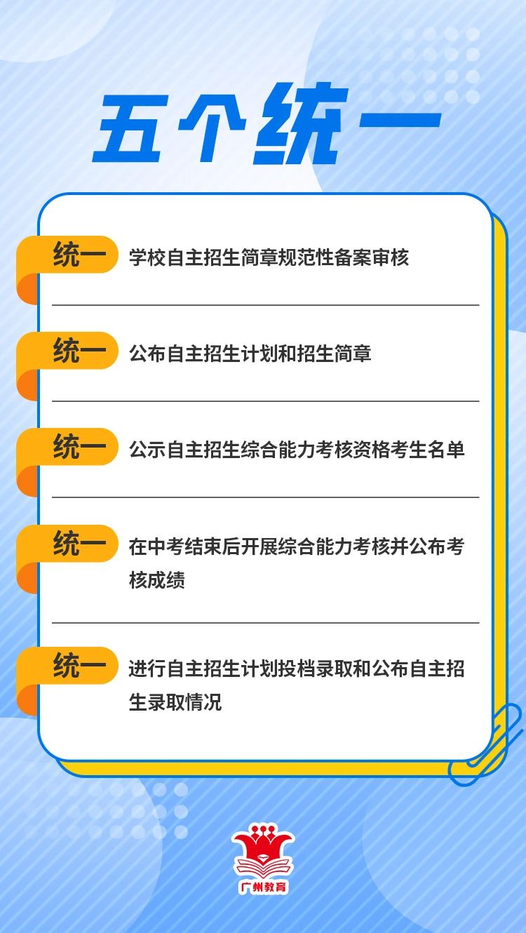 2024年廣州市中考自主招生，你關心的問題都在這里！