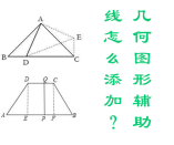 初中數學三角形、四邊形、圓輔助線的添加方